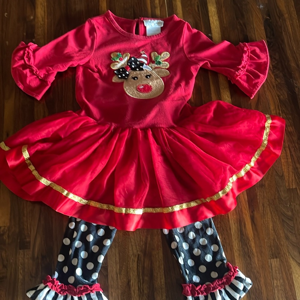 Reindeer tutu outfit